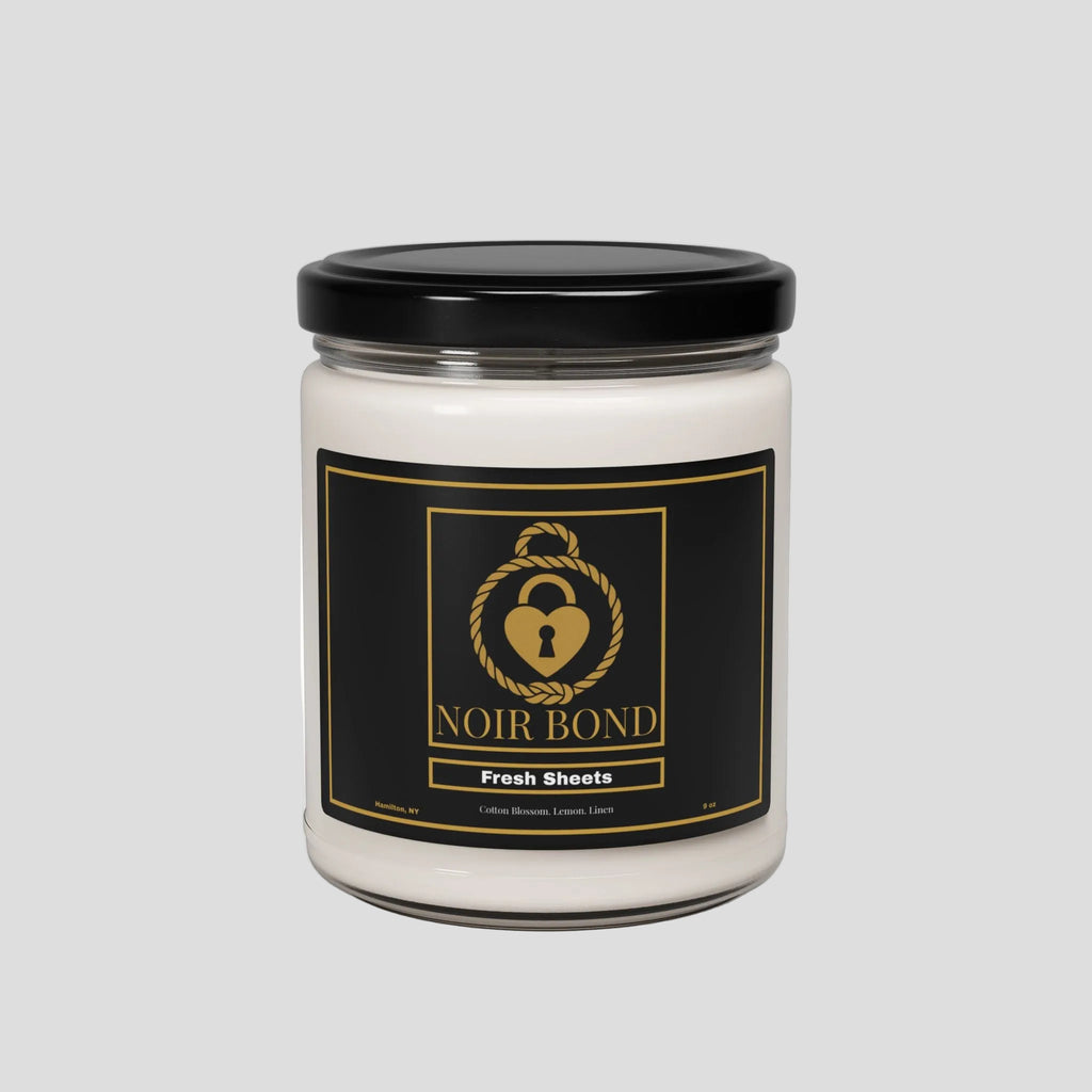 Noir Bond Scented Soy Candle — 9oz Luxury Candle