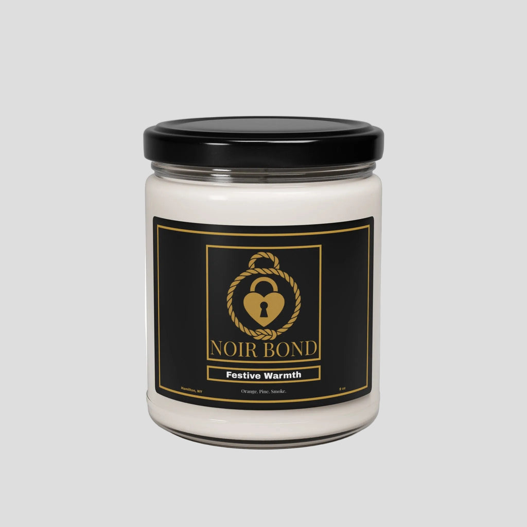 Noir Bond Scented Soy Candle — 9oz Luxury Candle