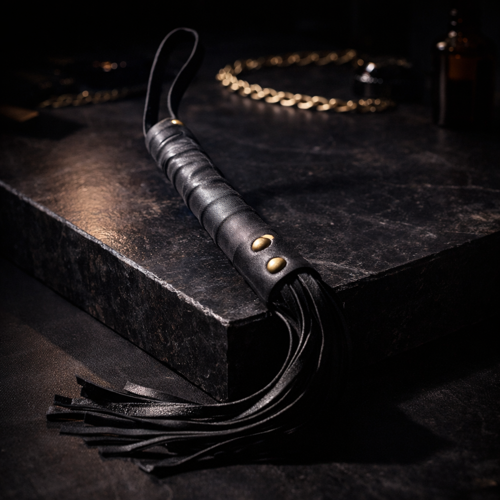 Limited Edition Cat-O-Nine Tails - Black