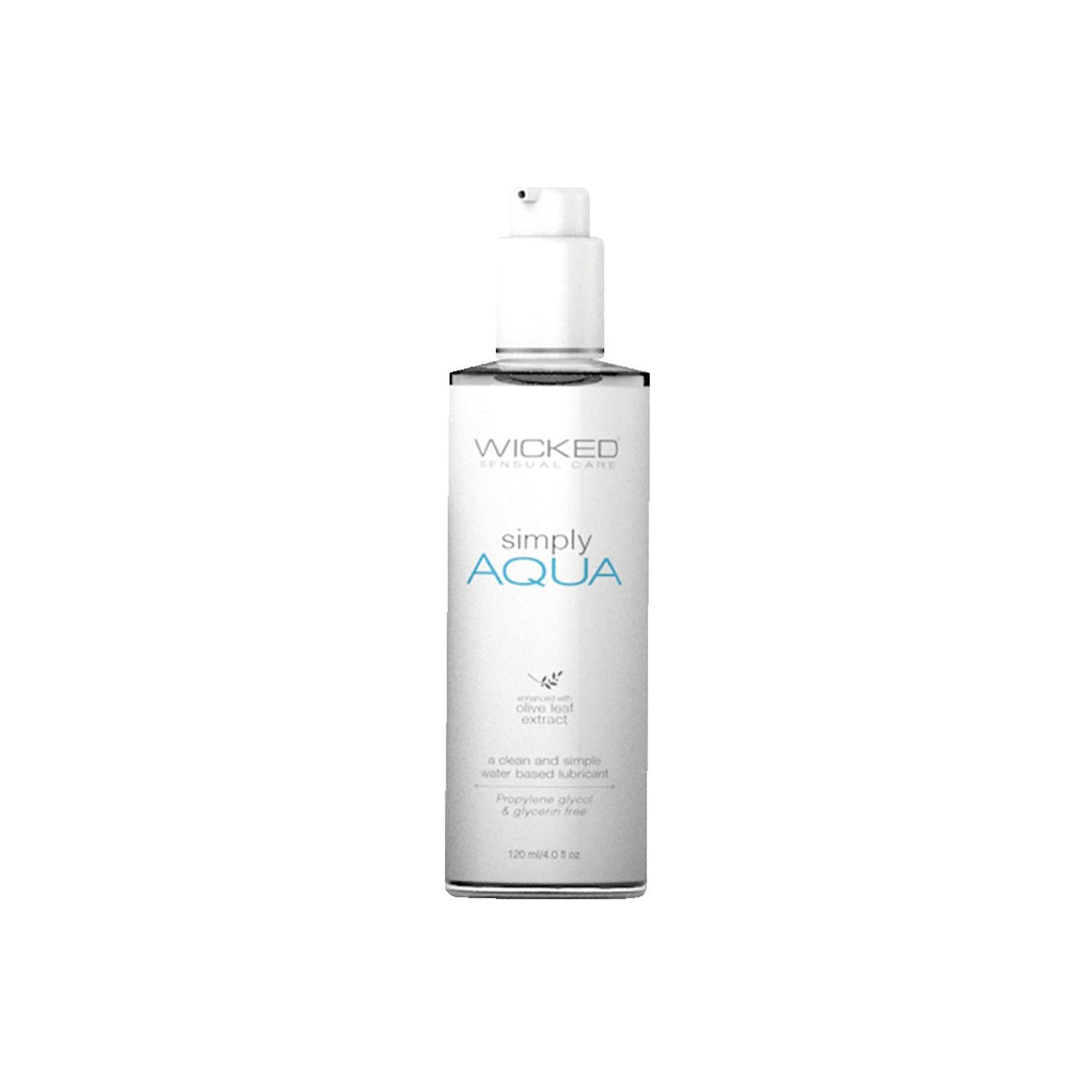 "Simply Aqua Fragrance Free Lubricant - 4 Fl. Oz. WS-91104"